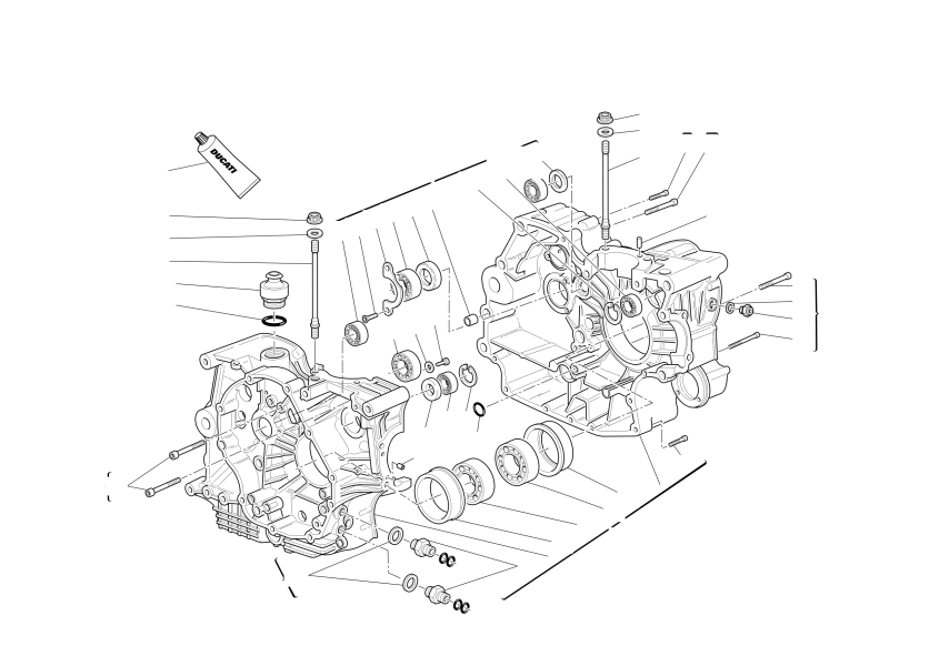 Crankcase halves