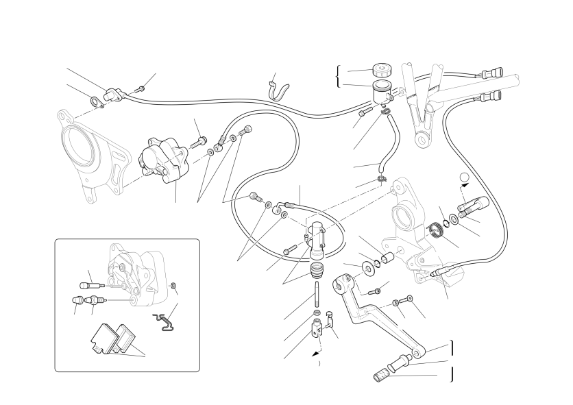 Rear brake