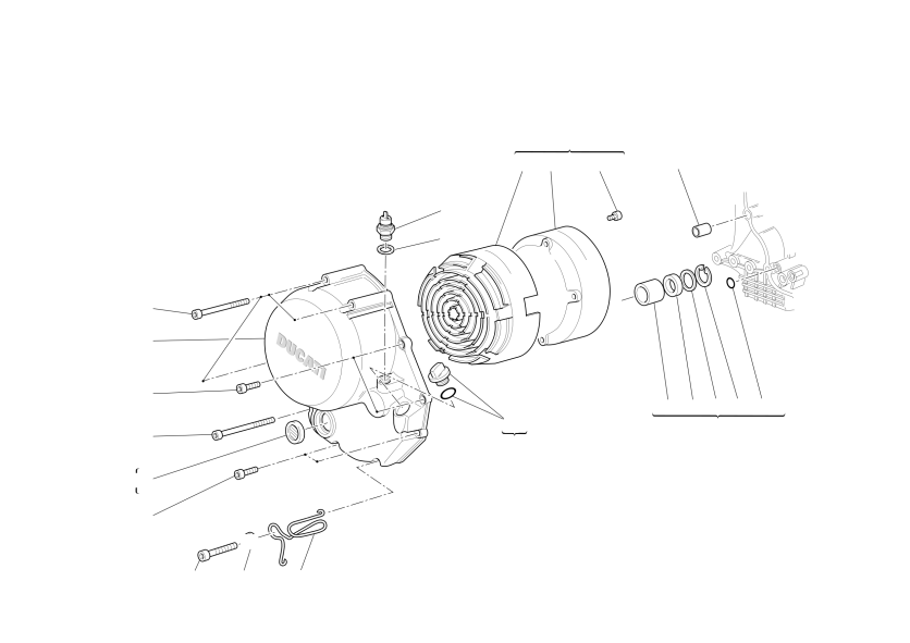 Clutch-side crankcase cover