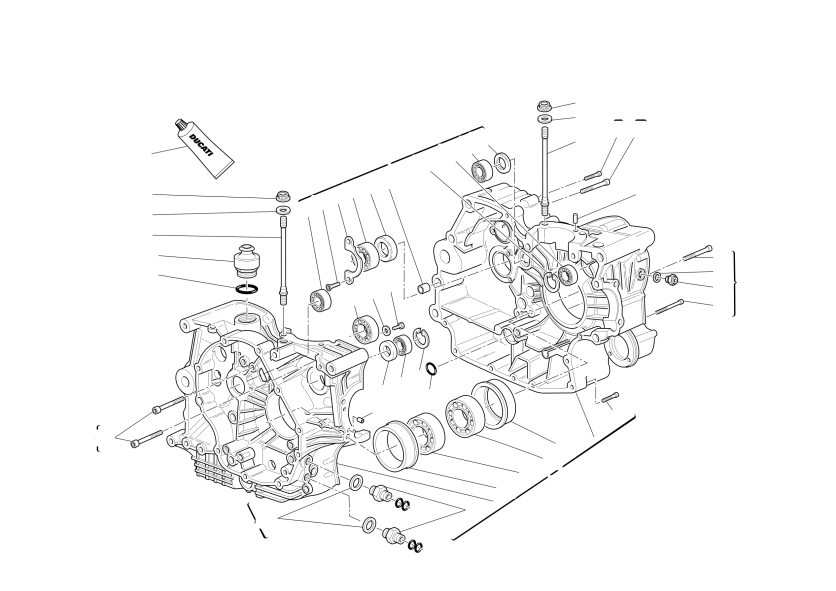 Crankcase halves