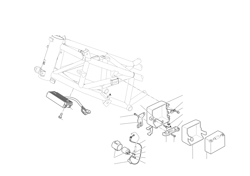 Battery support