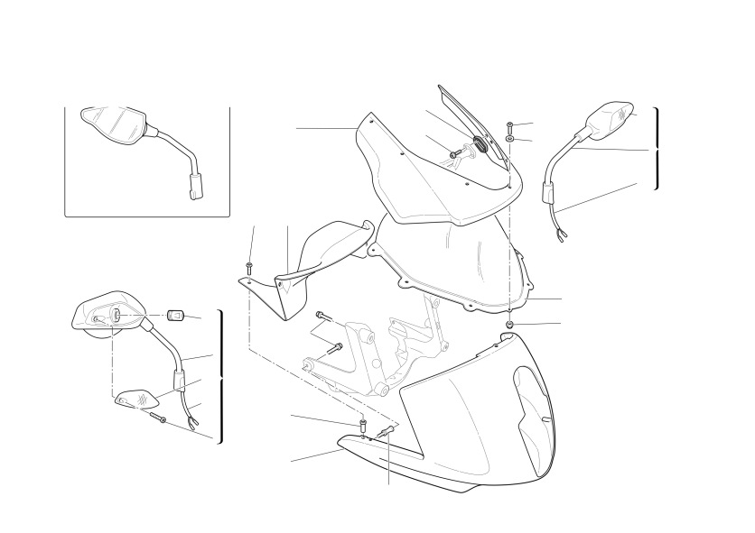 Headlight fairing