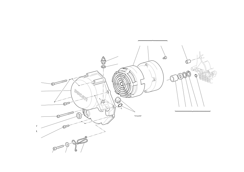 Clutch-side crankcase cover