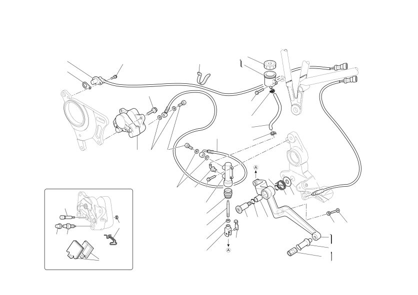 Rear brake