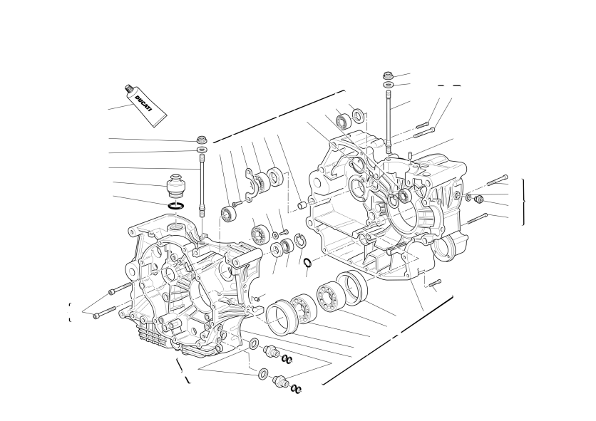 Crankcase halves