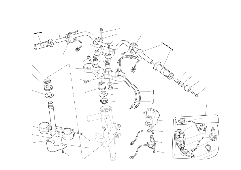Handlebar and controls