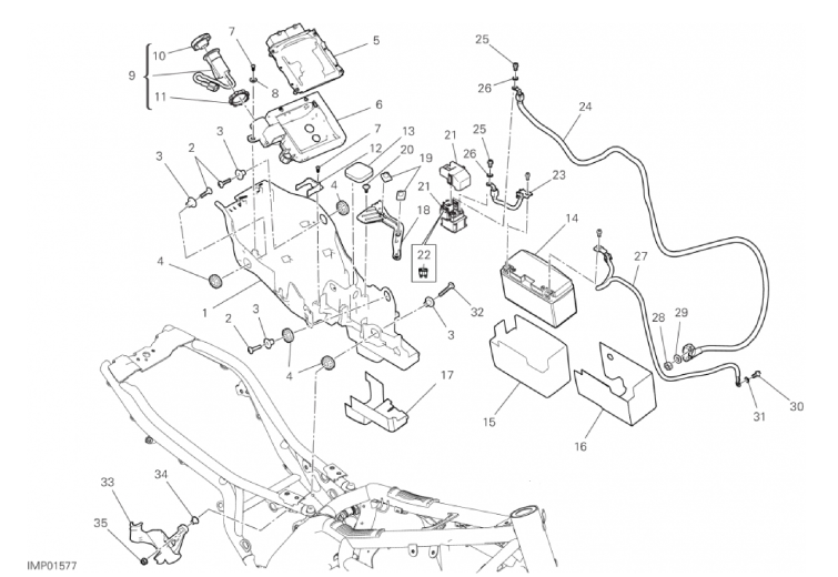 13C BATTERY HOLDER (3/8)