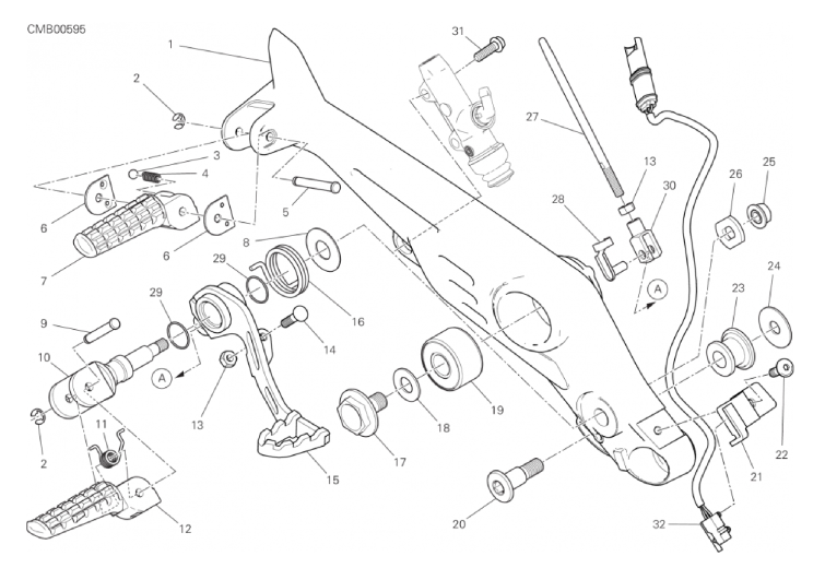 26B FOOTRESTS, RIGHT (16/33)