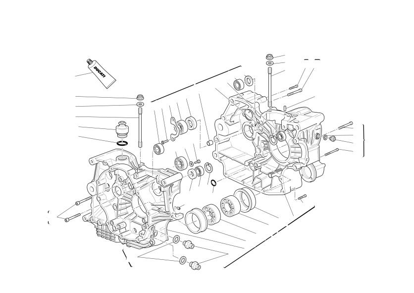 Crankcase halves