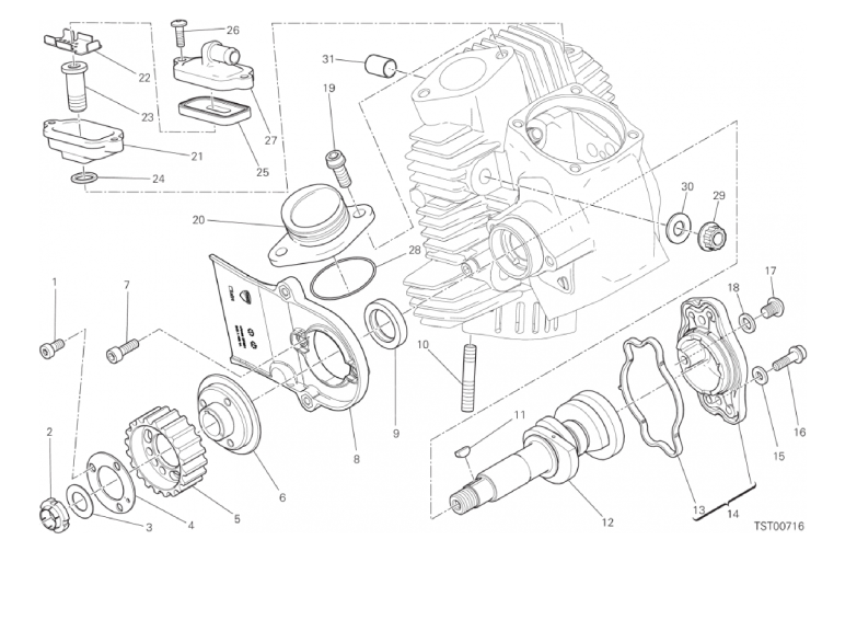 11B HORIZONTAL HEAD - TIMING SYSTEM (14/17)