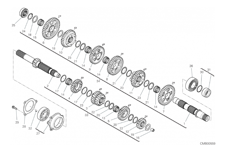 03A GEAR BOX (3/19)