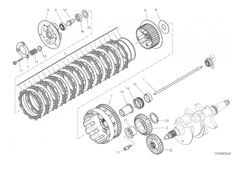 03B CLUTCH (4/19)