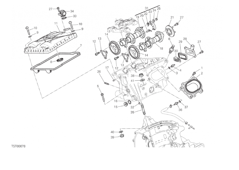 12A VERTICAL CYLINDER HEAD - TIMING (16/19)