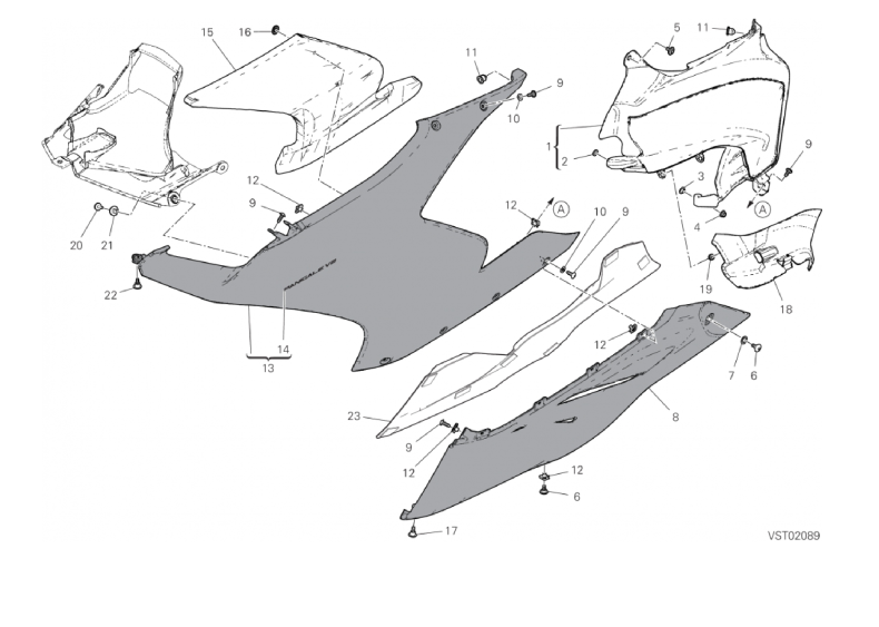 36C FAIRING, LH (42/46)