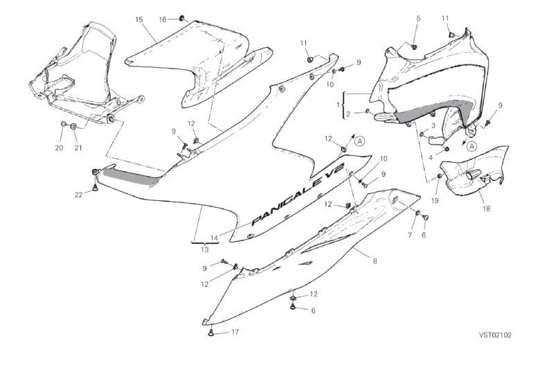 36C FAIRING, LH (43/46)