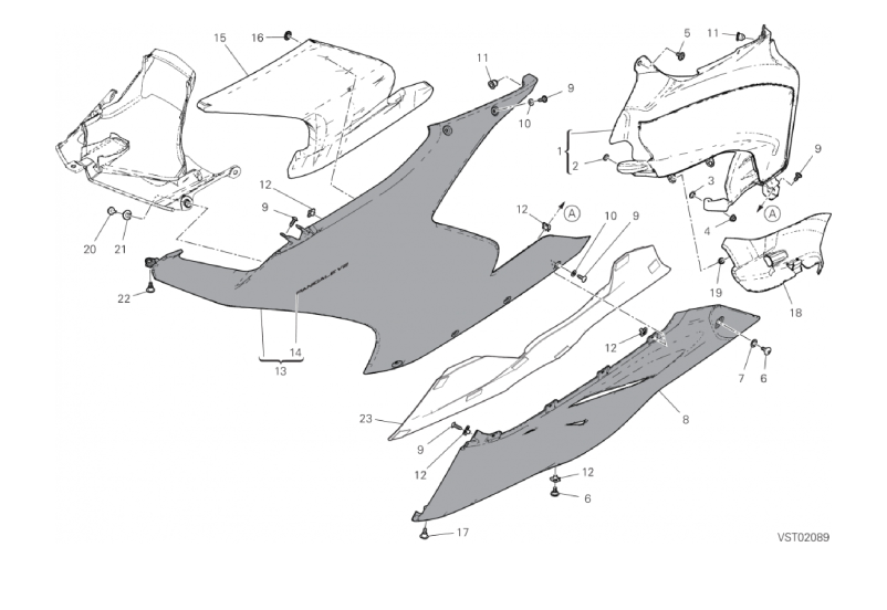 36C FAIRING, LH (42/46)