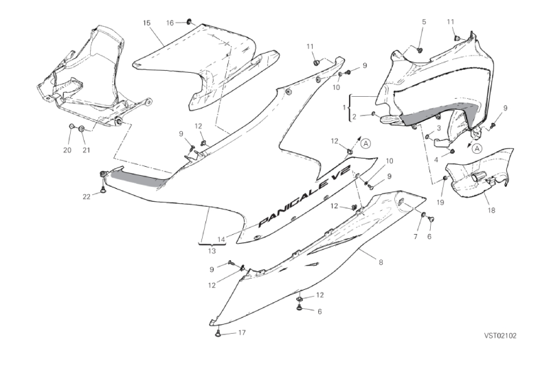 36C FAIRING, LH (43/46)