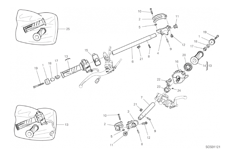 22A HALF-HANDLEBARS (14/46)