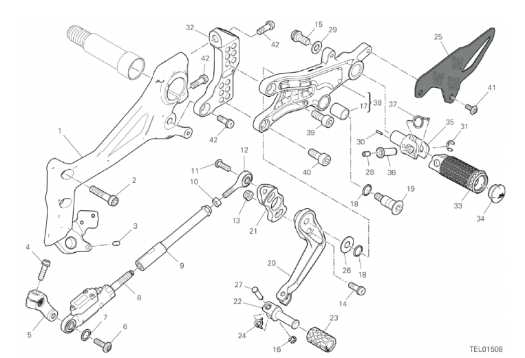 26A FOOTRESTS, LEFT (21/46)