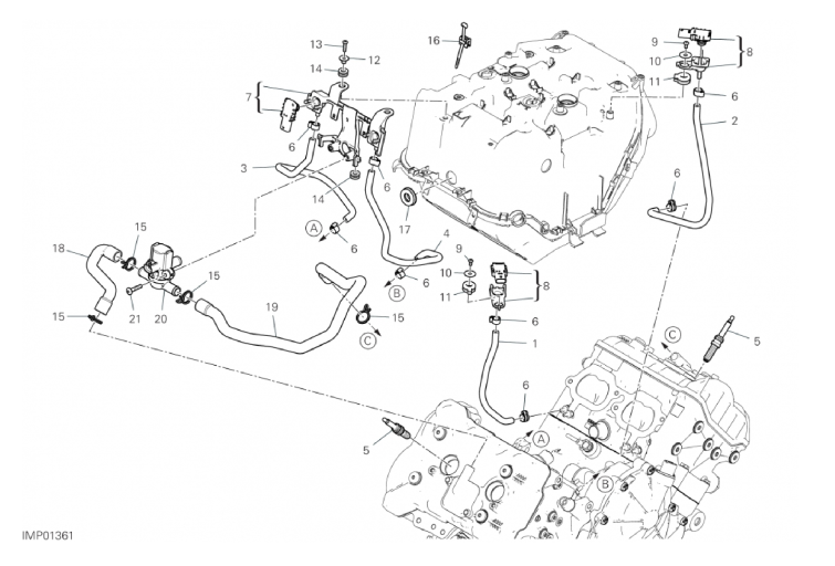 13B SECONDARY AIR SYSTEM (2/9)
