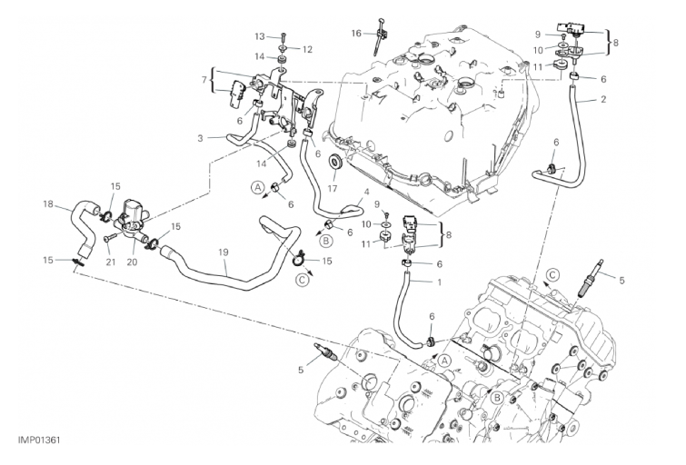 13B SECONDARY AIR SYSTEM (2/9)