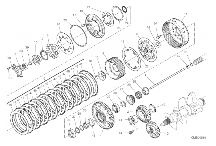 03B CLUTCH (3/18)