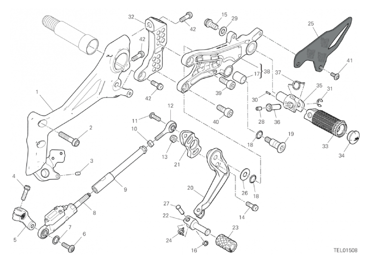 26A FOOTRESTS, LEFT (21/46)