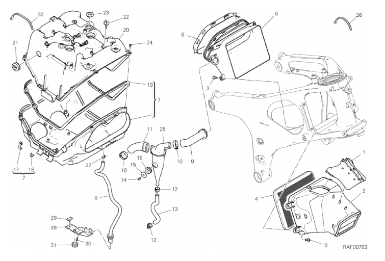 35A AIR INTAKE - OIL BREATHER (35/46)