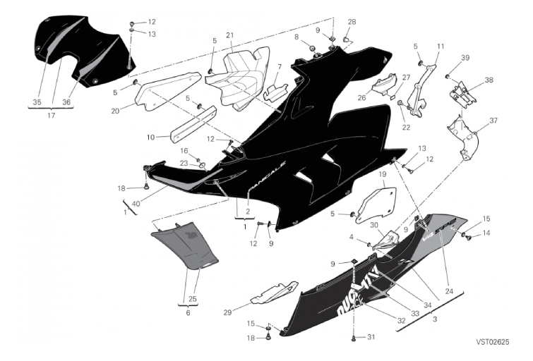 37C FAIRING, LH (43/46)