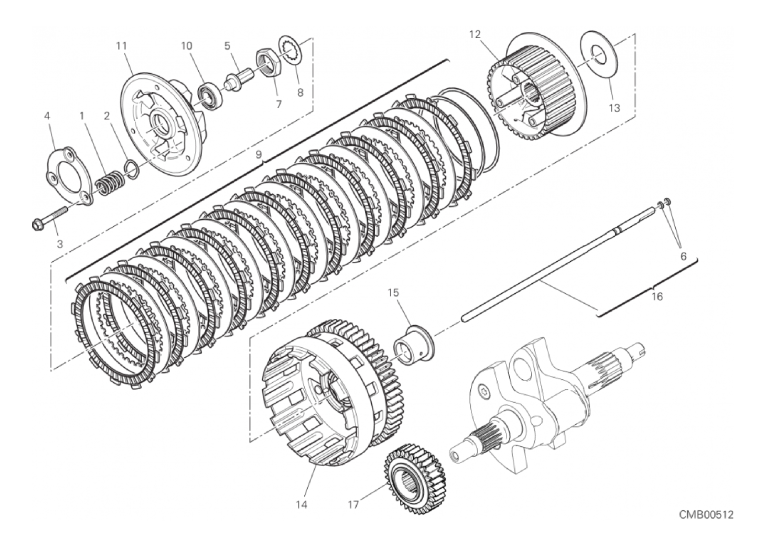 03B CLUTCH (3/18)