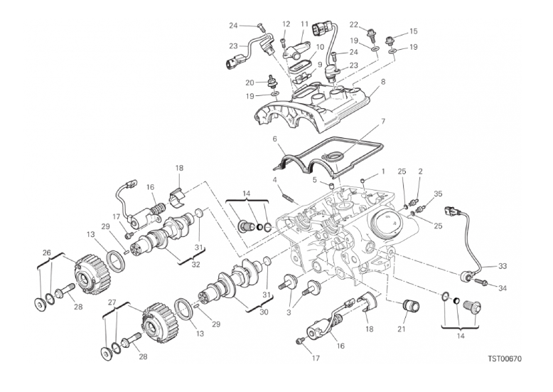 11A VERTICAL CYLINDER HEAD - TIMING (15/18)