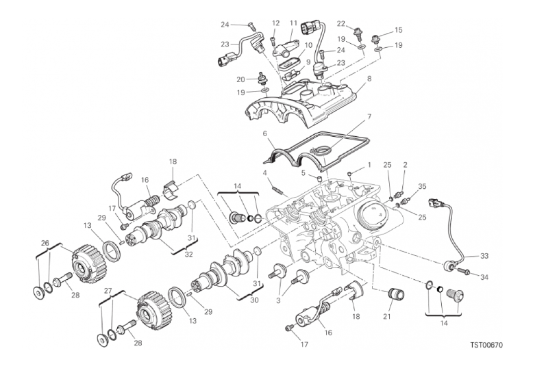 11A VERTICAL CYLINDER HEAD - TIMING (15/18)