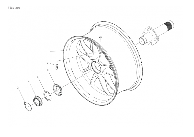 28A REAR WHEEL (22/42)