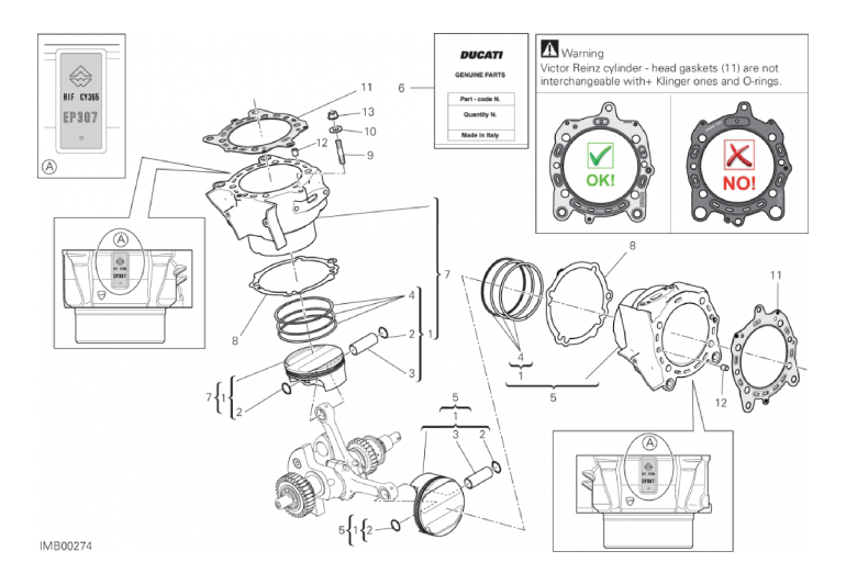 07C CYLINDERS - PISTONS (ASSO WERKE) (16/18)