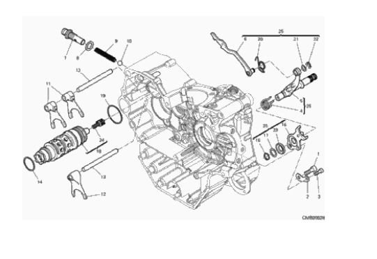 02A SHIFT CAM - FORK (1/17)