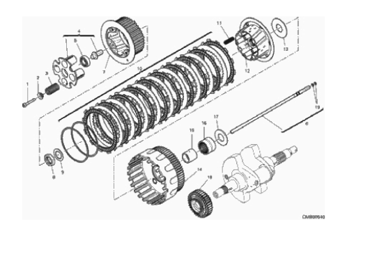 03C CLUTCH (APTC) (4/17)