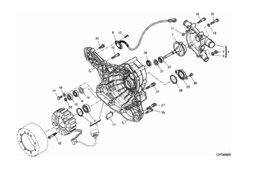 04B GENERATOR COVER (6/17)