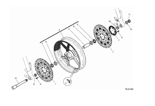 27A FRONT WHEEL (20/37)