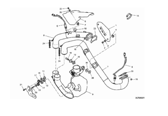 30A EXHAUST MANIFOLD (24/37)