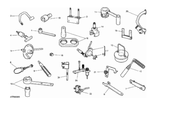 01A WORKSHOP SERVICE TOOLS (ENGINE) (1/3)