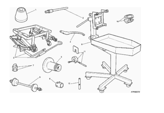 01B WORKSHOP SERVICE TOOLS (FRAME) (2/3)