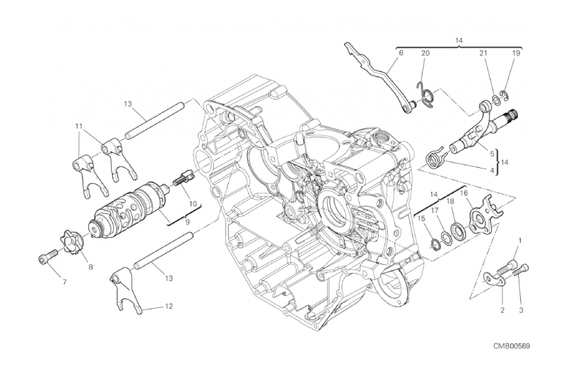 02A SHIFT CAM - FORK (1/17)