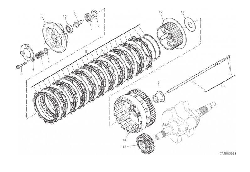 03B CLUTCH (3/17)