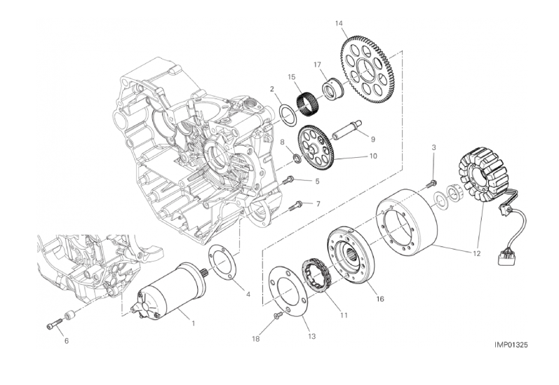 10A ELECTRIC STARTING AND IGNITION (13/17)