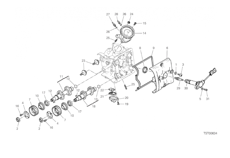 11B HORIZONTAL HEAD - TIMING SYSTEM (15/17)