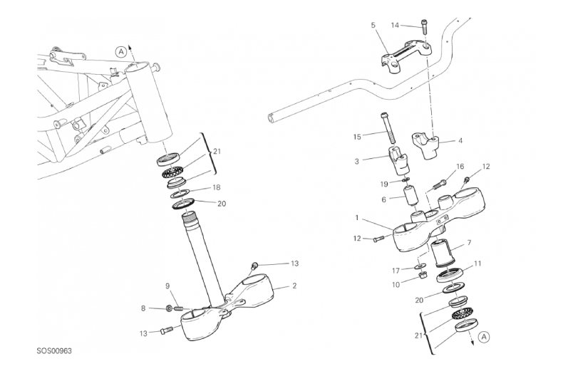 17A STEERING ASSEMBLY (3/37)