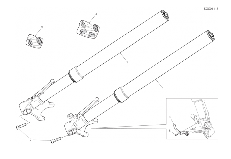 17B FRONT FORK (4/37)