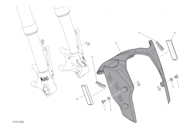 23A FRONT MUDGUARD (14/37)