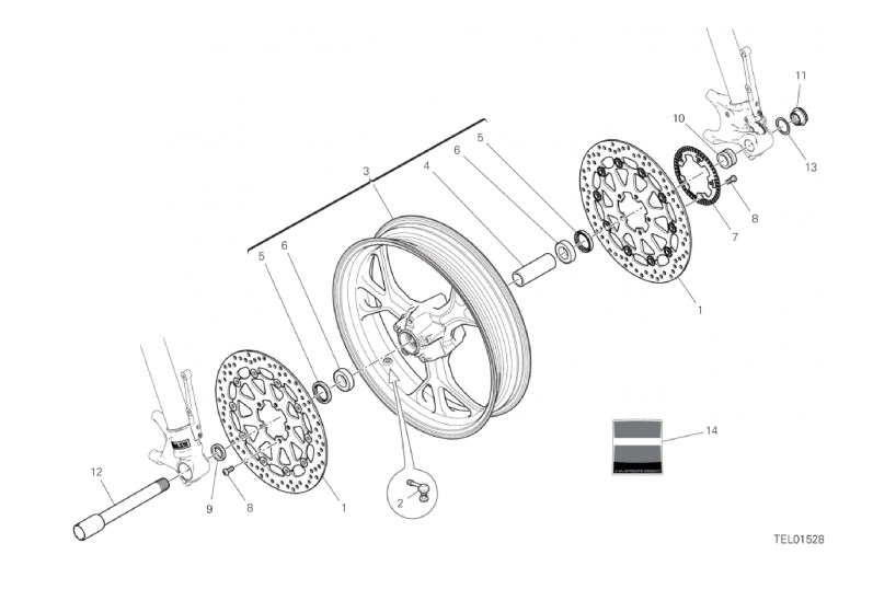 27A FRONT WHEEL (20/37)