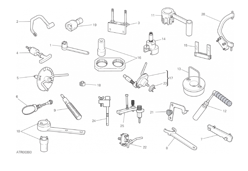 01A WORKSHOP SERVICE TOOLS (ENGINE) (1/3)